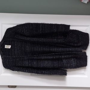 Oversized black sweater